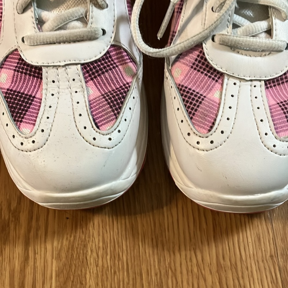 Women’s Brunswick Pink & White Soft Bowling Shoes Sz 8 1/2‘ Very good condition. - Picture 2 of 10